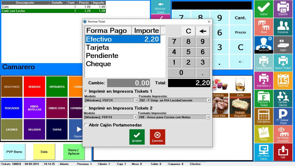 cobrar pedido